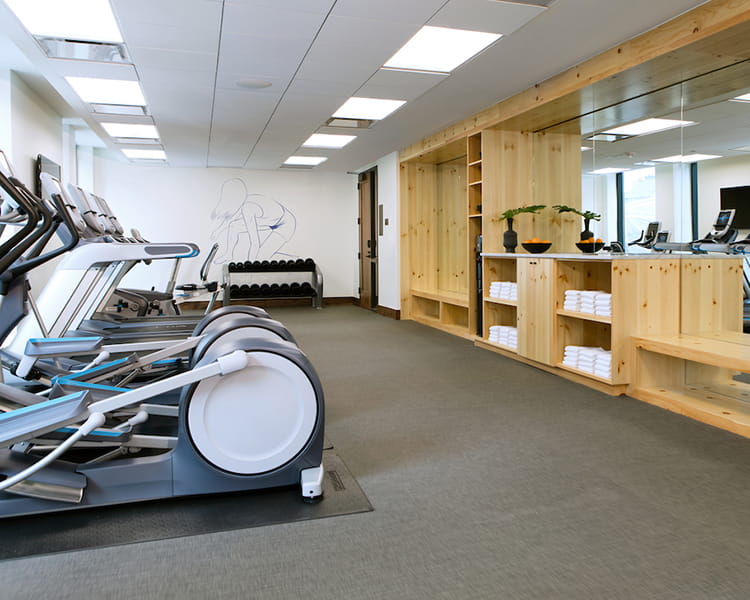 fitness center room