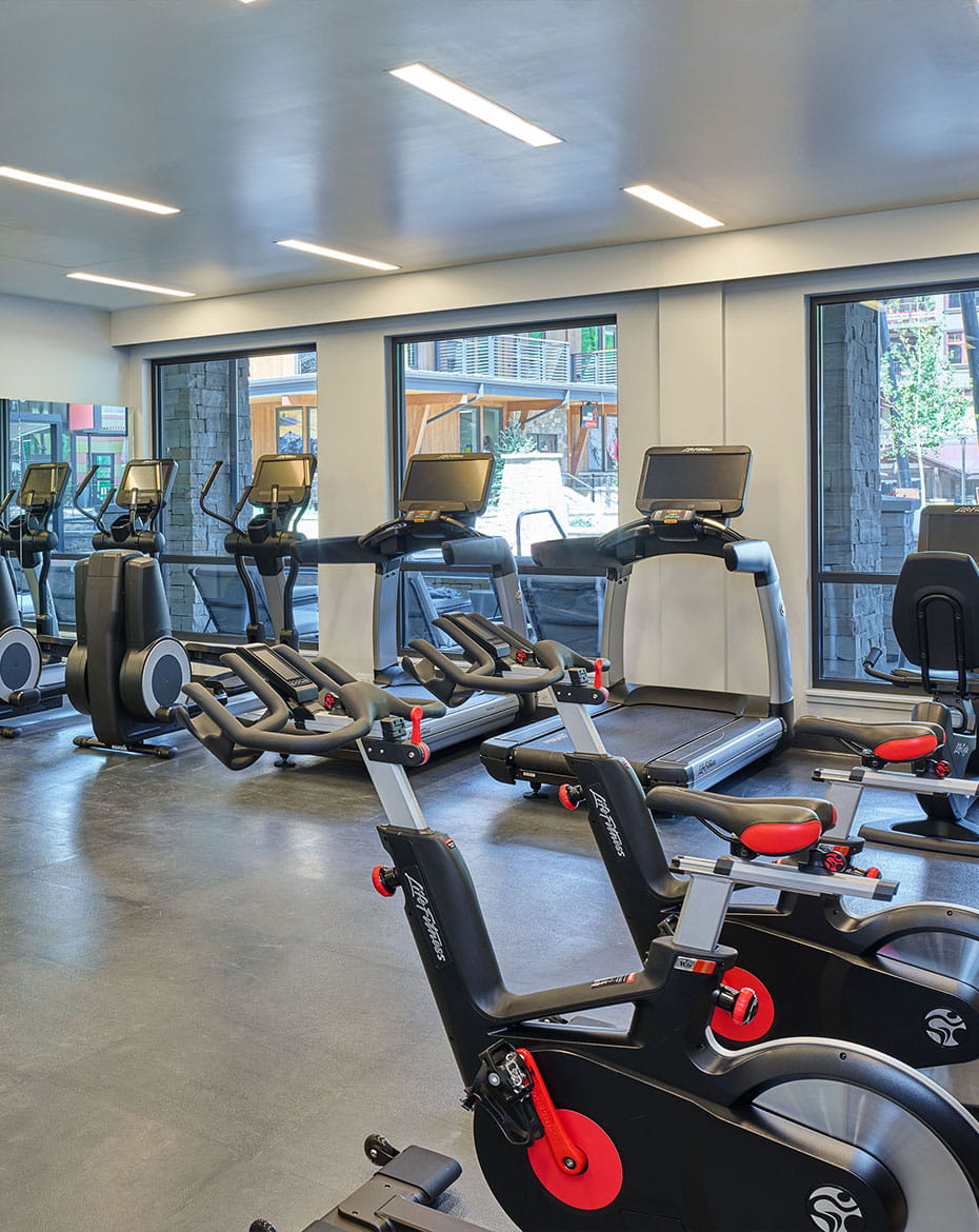 Fitness center at Limelight Snowmass