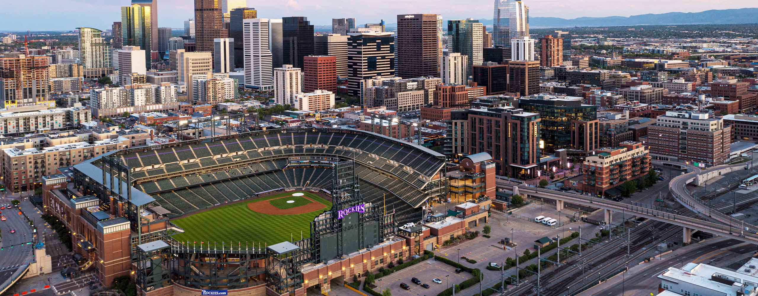 Rockies stadium in denver