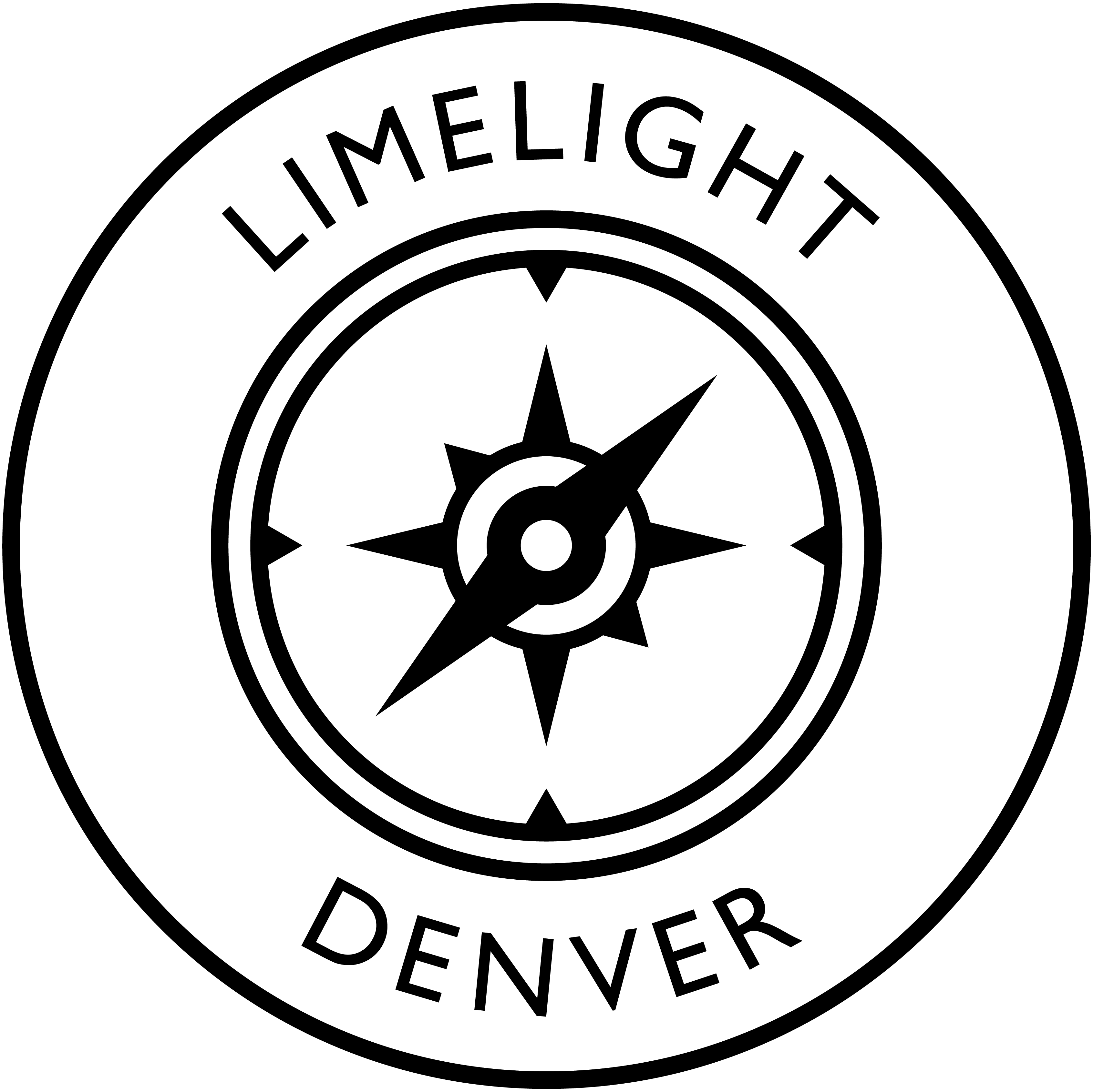 Limelight Denver Compass Logo