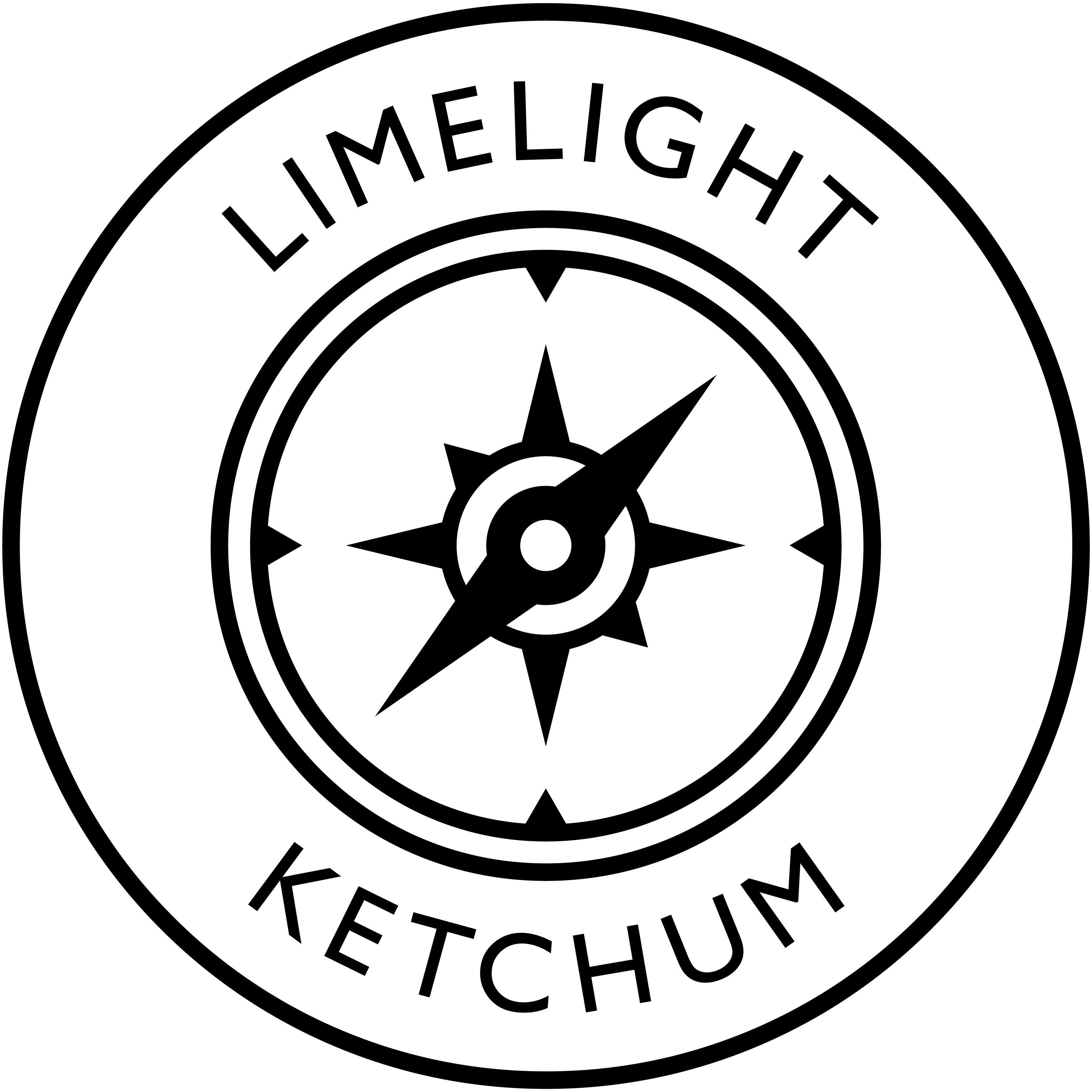Limelight Ketchum Compass Logo